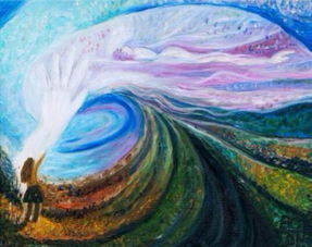 溫州自閉癥畫家絢麗油畫作品涂上肯德基心意桶