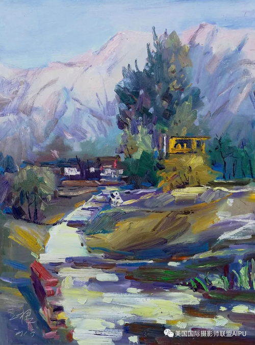 大自然中尋找色彩和詩意 王根油畫作品解讀