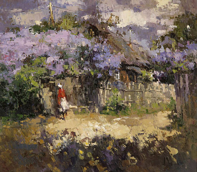 俄羅斯畫(huà)家Galimov Azat 中、外風(fēng)景油畫(huà)作品欣賞