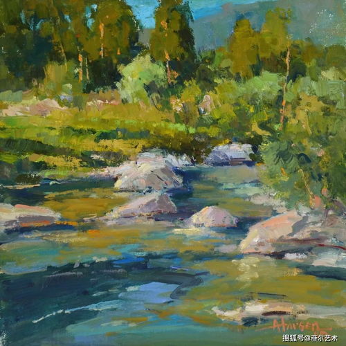 美國油畫家協(xié)會簽名會員安·拉森風(fēng)景油畫作品欣賞