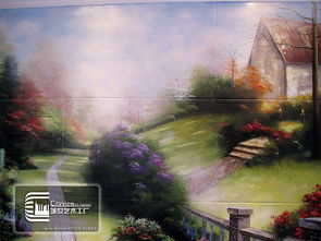 淄博城世藝術(shù)工廠 墻繪與風(fēng)景油畫的融合之美