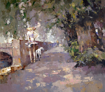 俄羅斯畫家阿列克謝的風景油畫作品欣賞